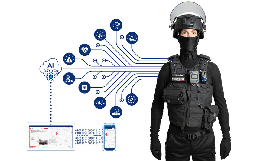 Wearin provides advancing Police Safety with IoT and AI-Enabled Tactical Vests 